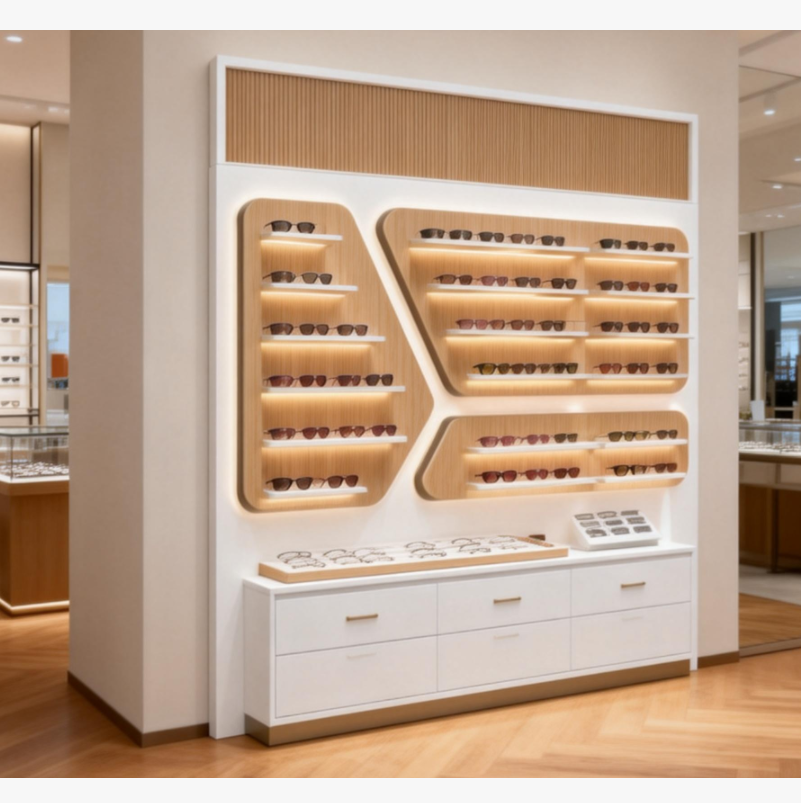 high-end glasses display cabinet