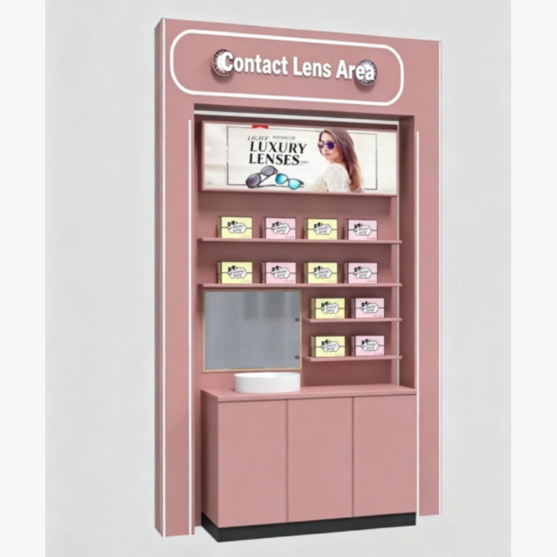 Contact lens display stand