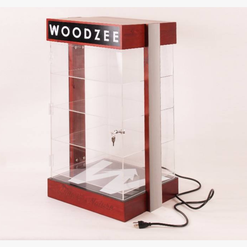 Staircase acrylic display stand